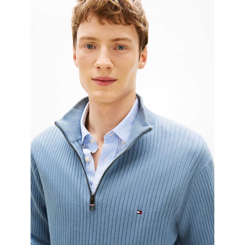 Tommy Hilfiger Quarter-Zip Jumper With Cashmere image number 2